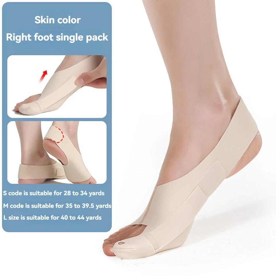 1Pcs Adjustable Toe Thumb Valgus Corrector Lightweight Ankle Brace For Bigfoot Bone Toe Separation Correction Wear With Shoes