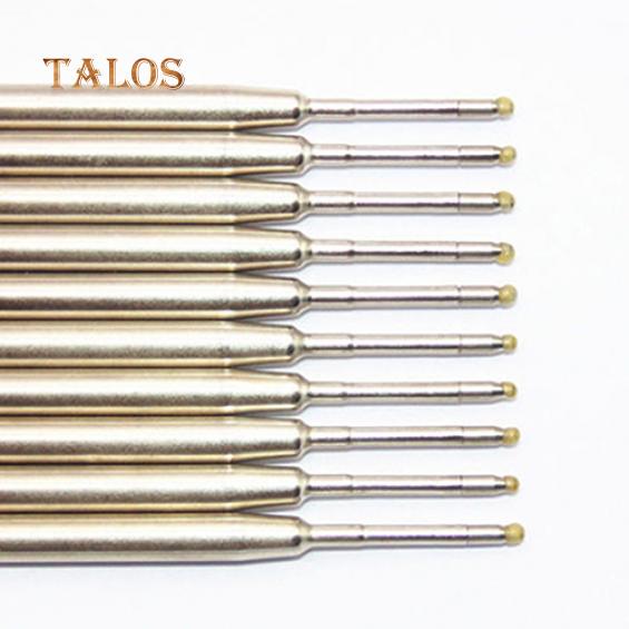 10 шт. 0,5 мм шариковая ручка с плавными черными/синими чернилами, сменный блок для студенческих канцелярских принадлежностей, сочинений