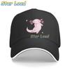 Halloween Axolotl Funny Baseball Cap Unisex Women Adjustable Plain Dad Hats Low Profile Solid Ball Cap Sandwich Black Cap for Women