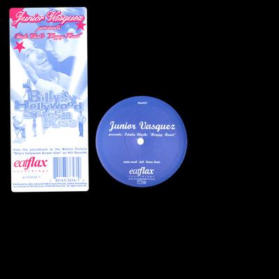 12-дюймовая пластинка JUNIOR VASQUEZ PRESENTS PETULA CLAR - Happy Heart FLAX001 Eatflax Recordi 1998 US Танцевальная и Электронная Б/У