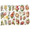 Die Cut Vintage - Floral Arrangements - 2 Sheets