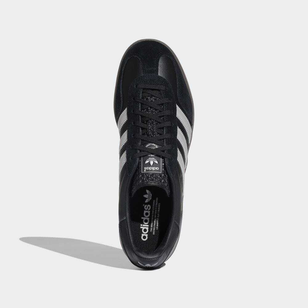 JH8837 adidas Gazelle Indoor Черный Матовый Серебристый Резина (Мужской)