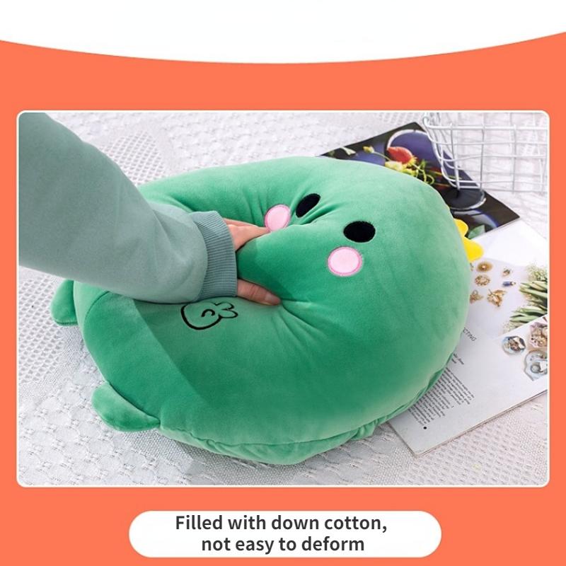 Плюшевая игрушка-подушка-одеяло «два в одном»