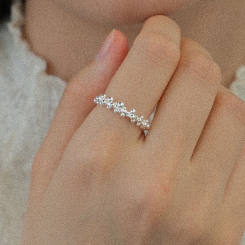 NORMALLEE [Silver 925] Bubble Ring