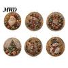 Holiday Gift for Family Christmas Faux Pearl Art Kit, DIY Rhinestone Gem Painting Craft, Santa Tree Living Room Decorations Stocking Elk Pattern