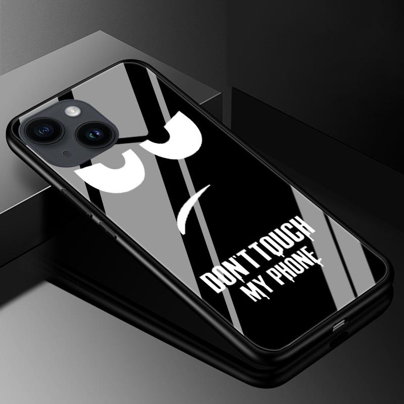 Закаленное Стекло Чехол для iPhone 13 14 Pro Max Чехол Жесткий Чехол для iphone 14pro 11 13 12 11 Pro Max 14 Plus Чехол для Телефона ТПУ Бампер