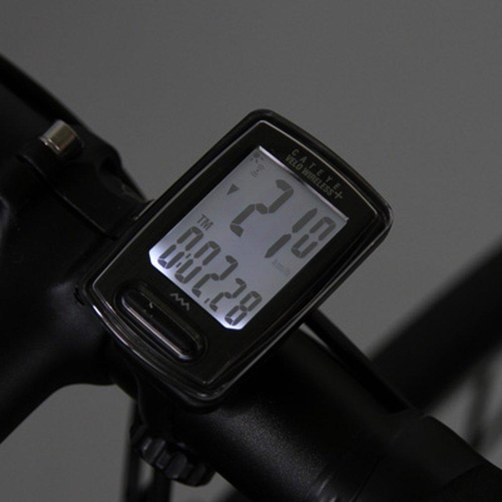 Беспроводной велокомпьютер CatEye VELO Cycle Bicycle WIRELESS+ CC-VT235W, Черный, 160-4302, Спидометр,