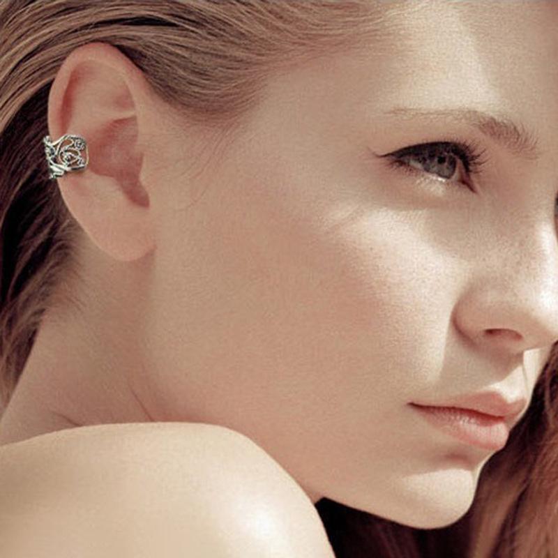 Retro Style U-Shaped Ear Cuff Earrings - Unisex, No Piercing Needed