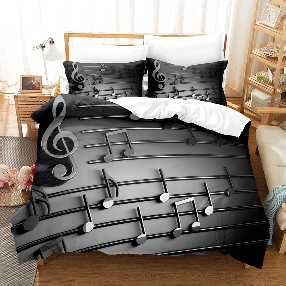 Модная технология печати, 3D цифровая печать, постельное белье, пододеяльники, наволочки, комплекты из трех предметов