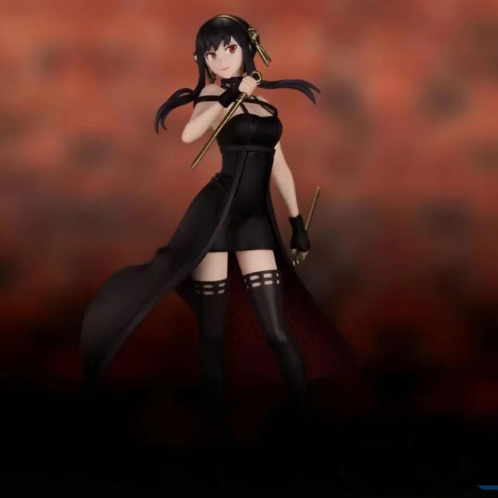 16 СМ SPY×FAMILY Аниме Фигурка Kawai Anya Forger Yor Forger Фигурки Стоячая Фигурка Коллекционная Модель Игрушки Куклы В Наличии