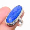 Sapphire(Simulated) Gemstone 925 Sterling Silver Jewelry Ring Size 9