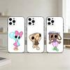 D-Dandys world sprites Чехол для телефона Силиконовый черный Мягкий Для IPhone 17,16,15,14,13,12,11,SE,Plus Pro Max
