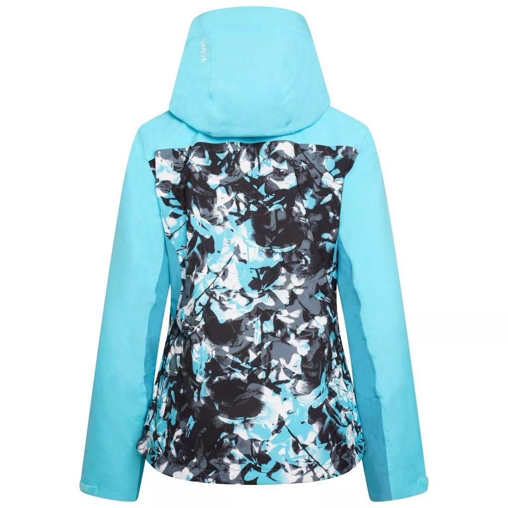 Womens/Ladies Determined Printed Insulated Waterproof Ski Jacket
