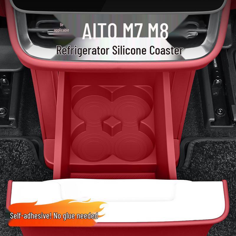 Силиконовый коврик/подстаканник/органайзер для холодильника AITO M9/M8/M7