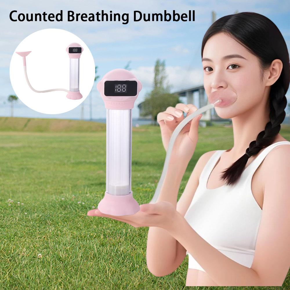 Deep Breathing Counted Breathing Dumbbell Breathing Dumbbell Trainer Men/ Women