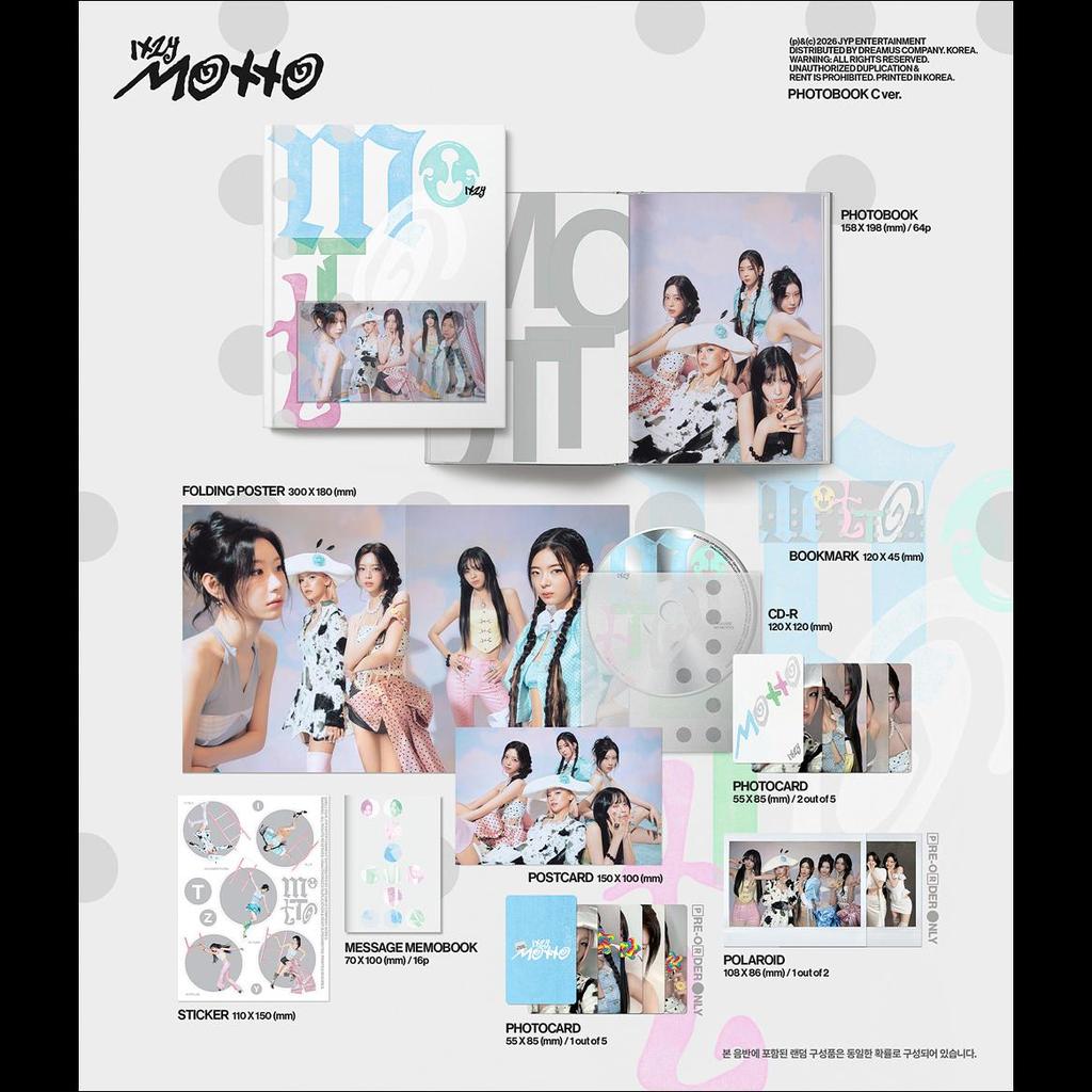 ITZY [Девиз] Фотоальбом Вер. (Версии A/B/C) + Бесплатный подарок