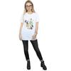 Disney Womens/Ladies Mickey And Minnie Christmas Tree Cotton Boyfriend T-Shirt