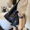 Сумка-тоут большой вместимости женская 2025 новая ретро-тренд модная простая повседневная универсальная наплечная сумка