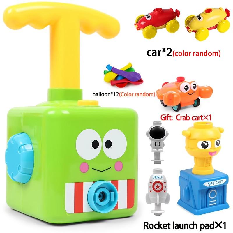Пусковая установка для воздушных шаров, ручной насос для воздушных шаров, гоночная машина, принадлежности для вечеринок, дошкольные образовательные научные игрушки для детей, мальчиков и девочек от 3 лет