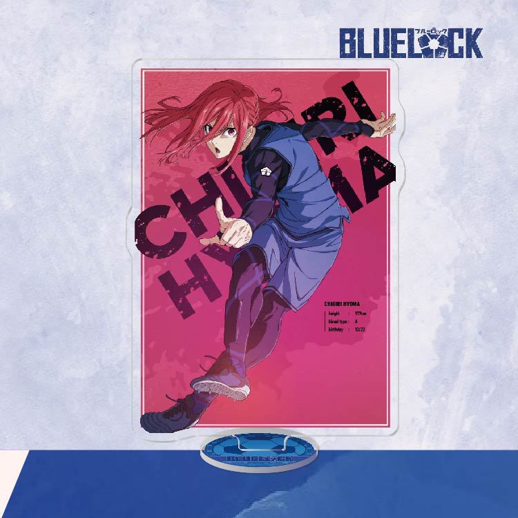 Аниме акриловая подставка, экшн-фигурка, игрушка Bluelock, ПВХ, лазерный настольный компьютер Bachira Kiyoshi Seiichi Seishiro Nagi Yoichi Isagi, модель подставки