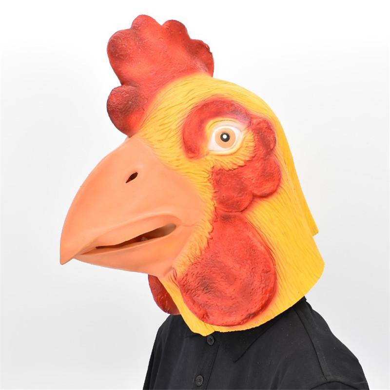 Rooster Halloween Headgear Animal Head Mask For Party Costumes And Events Themed