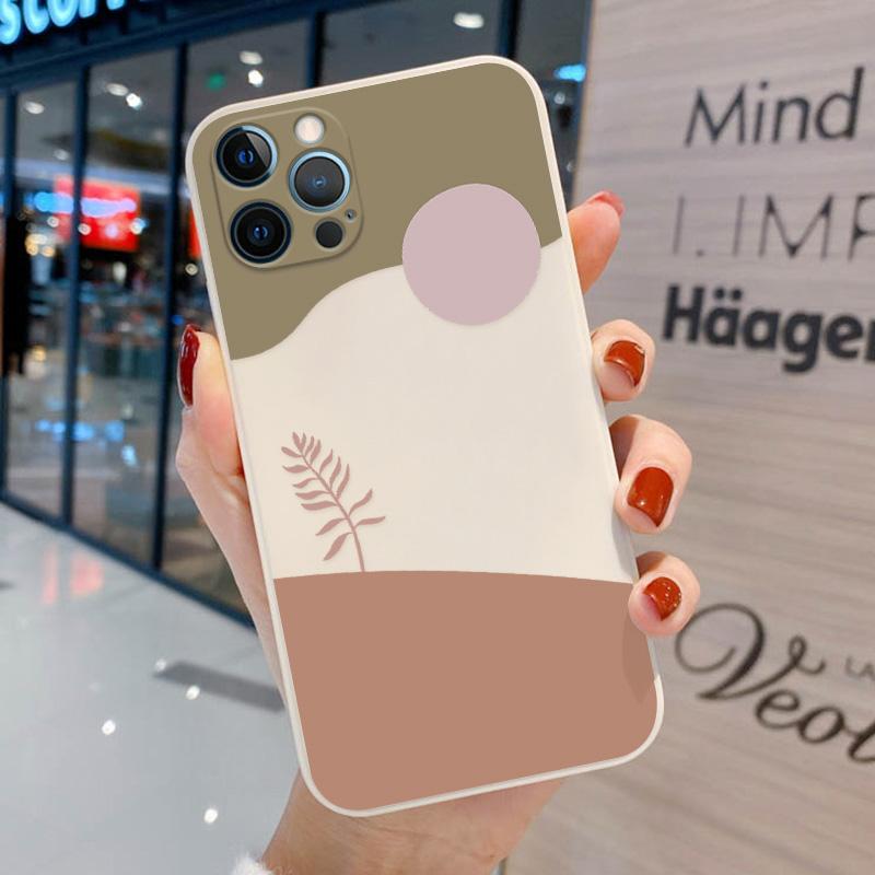 Чехол с абстрактной геометрией для Iphone 13 12 Pro 11 Pro Max XR XS Max X 7 8 6 6s Plus Mini 10 SE 2 3 SE22 с рисунком граффити