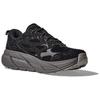 HOKA Clifton L Suede Elite Terrain System - черные кроссовки унисекс Satellite Grey 1150910-BCKST