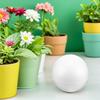 Большой Белый Пенопластовый Шар Круглая Сфера Материал для Поделок для DIY Раскрашивания Украшения Ручной Работы Рождественская Свадебная Вечеринка