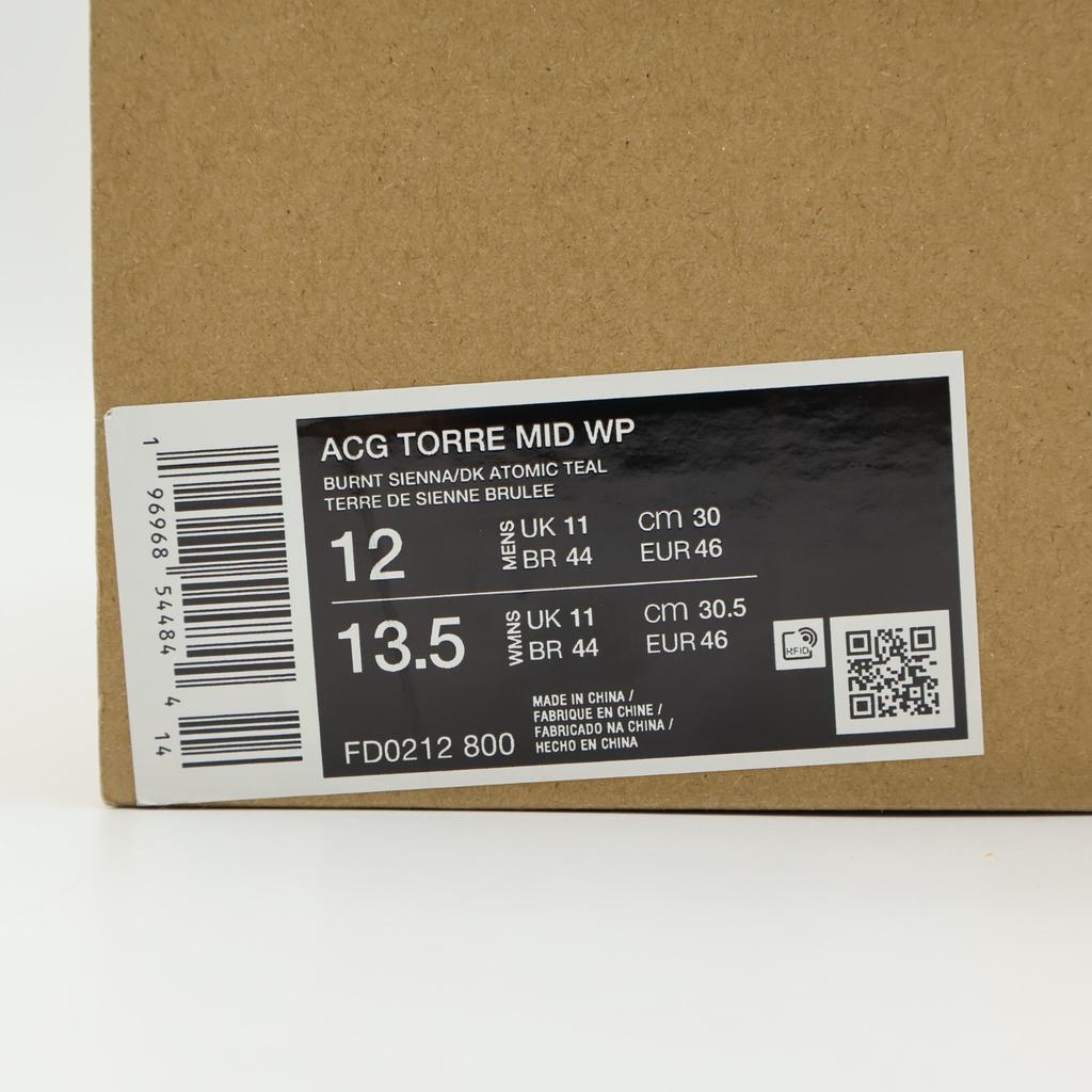 FD0212-800 Nike ACG Torre Mid Терракотовый и Обсидиановый (Мужской)