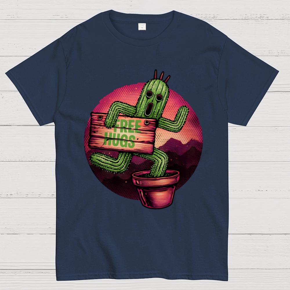 Huggable Cactus Cotton Summer Casual Cool Loose T-Shirt