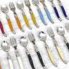 LAGUIOLE Janneron Laguiole Orange Teaspoon & Teafork Set