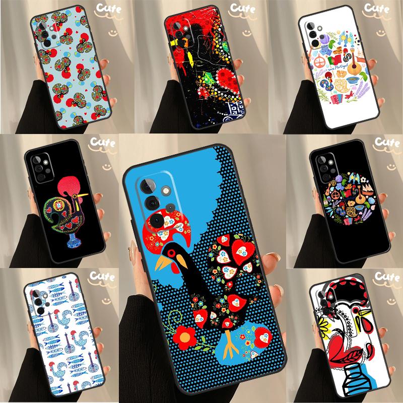 Viva Portugal Portuguese Symbols Case For Samsung Galaxy A14 A24 A34 A54 A12 A22 A32 A52 A72 A51 A71 A13 A33 A53 A73 Coque