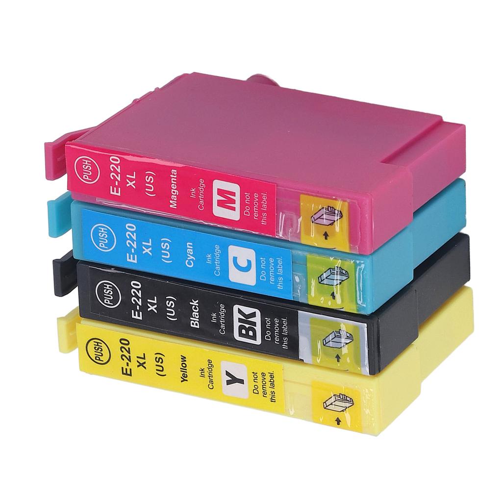 4Pcs Ink Cartridges Compatible Refill Replacement 4 Colors BK C M Y for WorkForce WF 2630 2650 2660 2750 2760 Printer