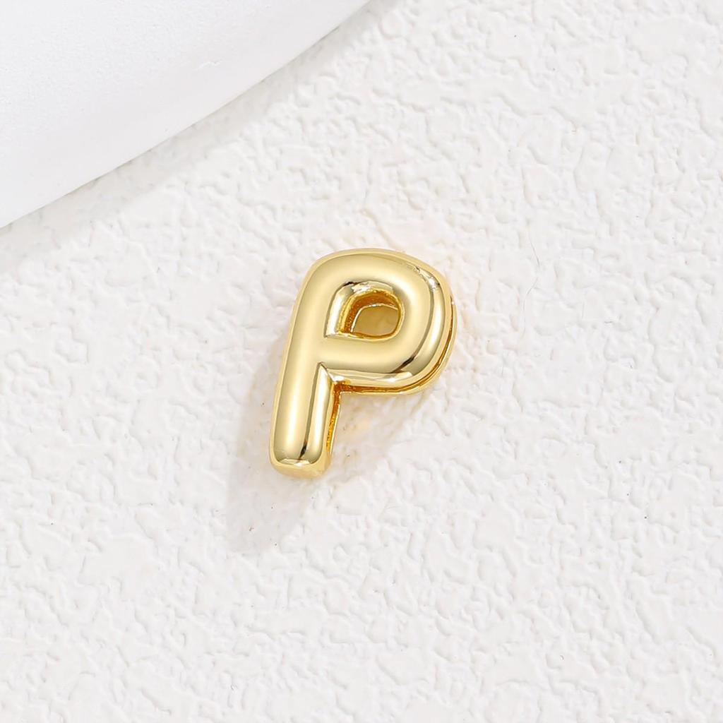 Регулируемый стальной браслет с 26 буквами английского алфавита - Ремешок для часов 10 мм, Ювелирное украшение для рук