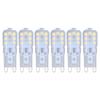 G9 Bulb Dimmable Eye Protection Energy Saving 14 LEDs 3W Light Bulb for Chandelier Table Lamp 6pcs