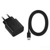Samsung 25 Вт TA800 PD Дорожный адаптер ЕС   (с кабелем USB-C на USB-C)