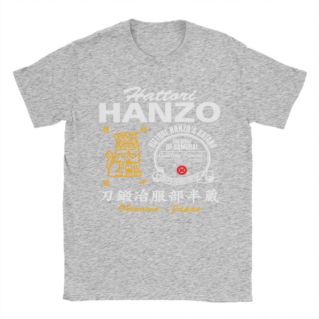 Men Hattori Hanzo T Shirts Cotton Clothes Novelty Short Sleeve Crewneck Tees Plus Size TShirt