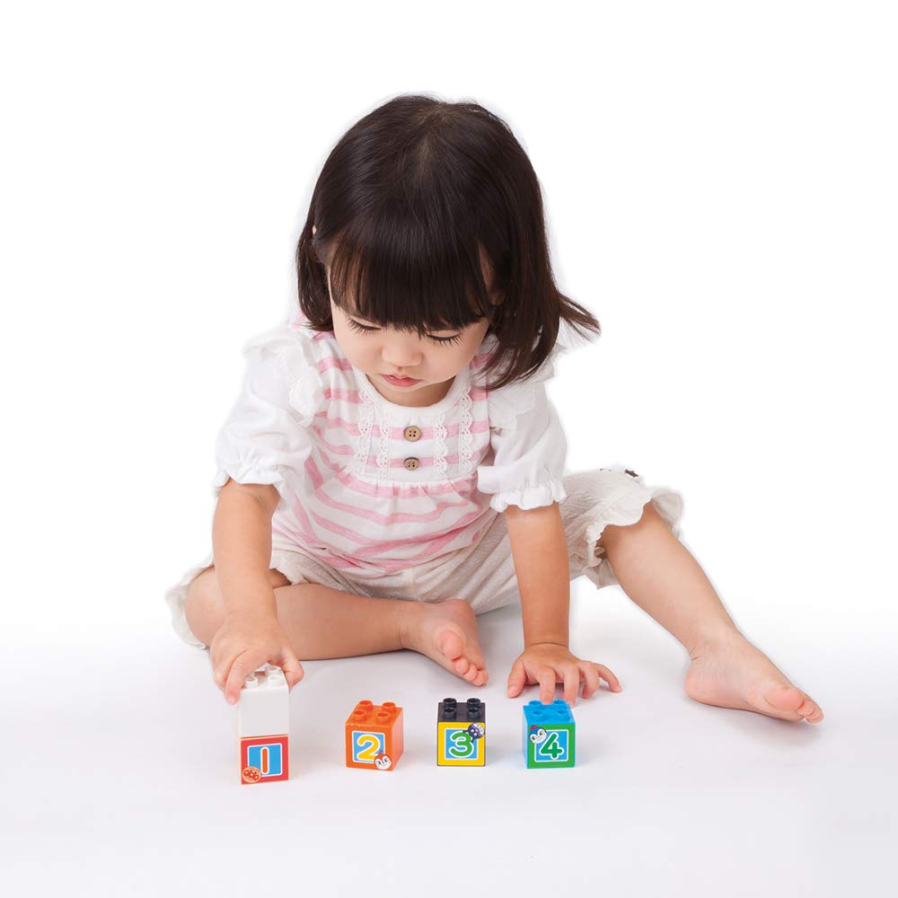 Набор кубиков BlockLabo Block Lab Anpanman SL Man и 1 2 Suuji. Рекомендуется для детей от 1 года и 6 месяцев и старше 3!