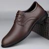 Мода Классика Новые Мужские Оксфорды Натуральная Кожа Формальная Обувь Мягкая Шнуровка Деловая Обувь Свадебная Вечеринка Мужские Дерби