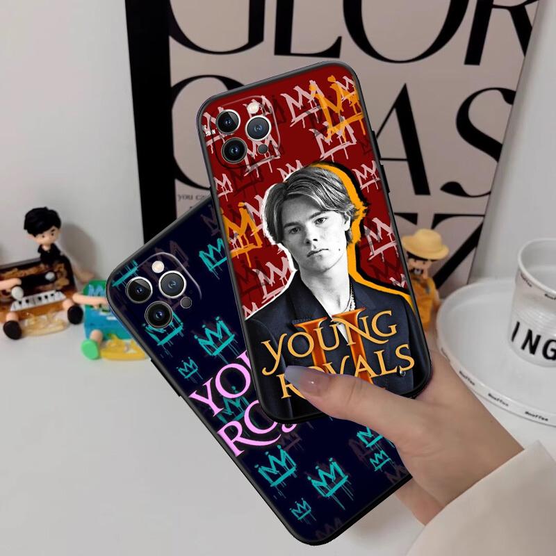 RP75 Young Royals Phone Case for Samsung Galaxy A11 A12 A13 A15 A52S A53 A55 A56 A70 A71 A72 A73 F06 F16 F56 S10 Plus S10e