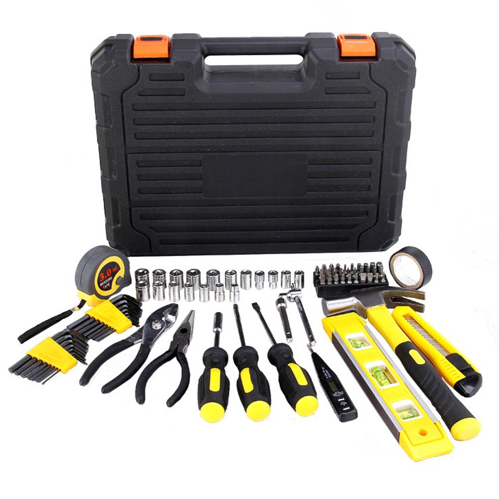 78Pcs Combination Tool Sets Carbon Steel Hardware Manual Tools Screwdriver Sets Household Use