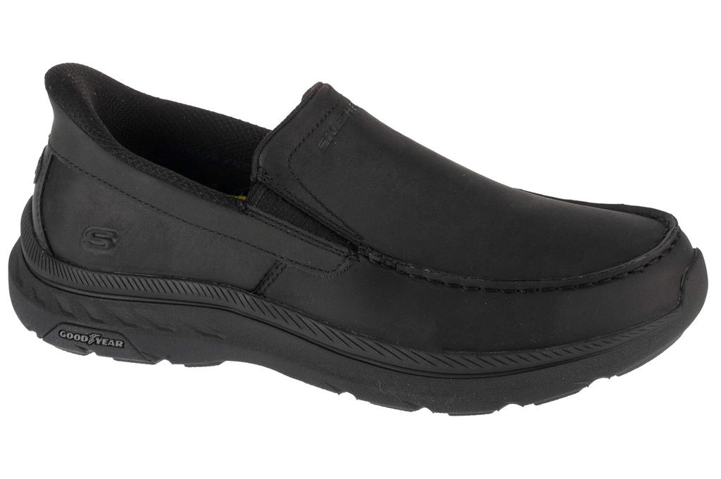 Skechers Slip-Ins: Pollard - Osgood, Mens Black Sneakers