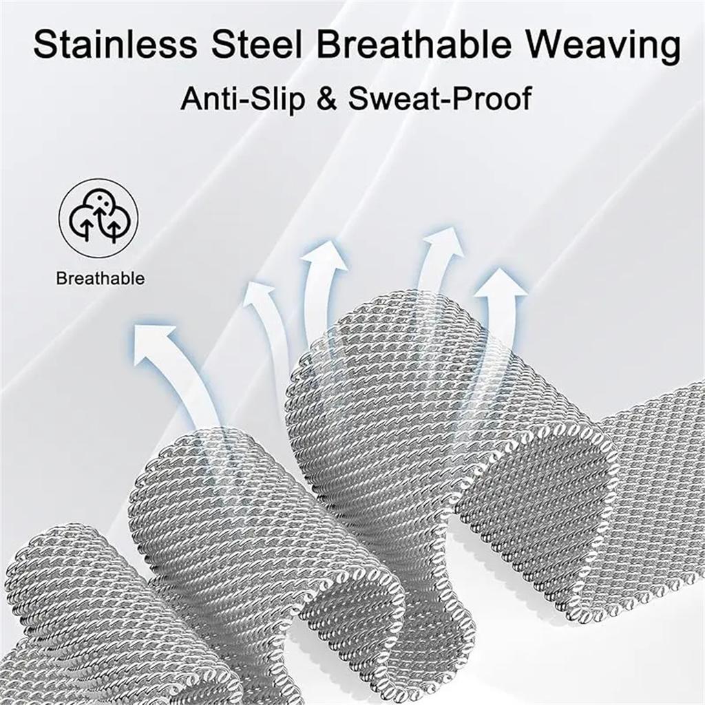 1 шт. ремешок для Apple Watch Milanese Loop для Apple Watch S10 46 мм 42 мм Ultra 2 49 44 45 41 40 38 мм металлический ремешок для часов IWatch 10 9 6 5 SE 7 8 4 3 браслет