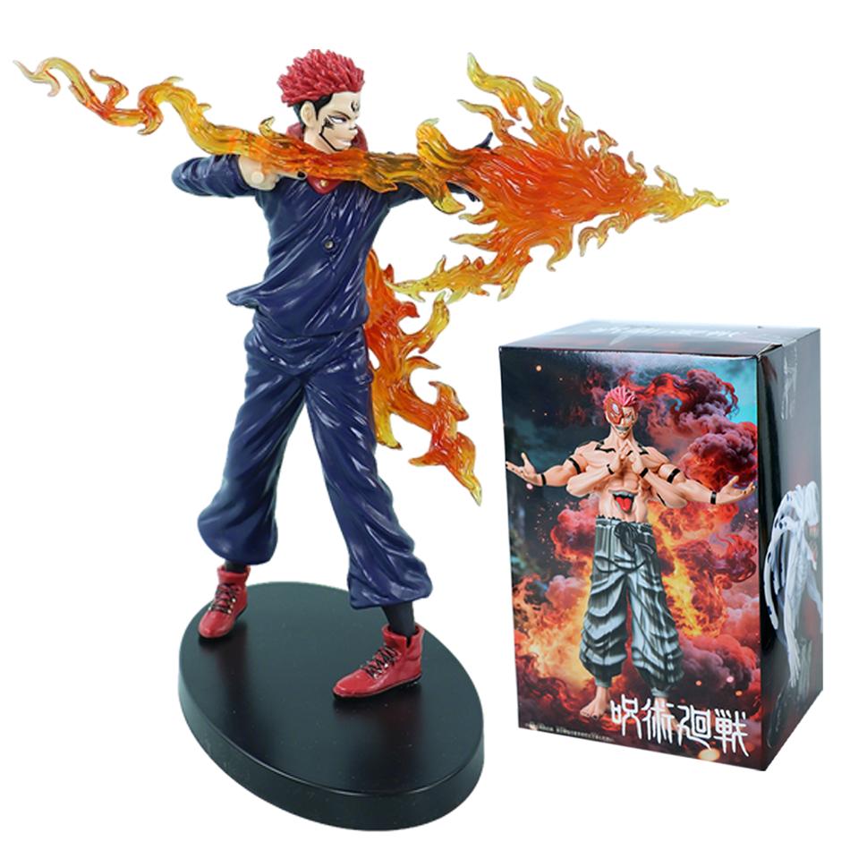 Аниме Jujutsu Kaisen Фигурка Юдзи Итадори Чосо Крутой Боевой Стиль Фигурка Действия Модель ПВХ Игрушка Коллекция Настольные Аксессуары Подарок