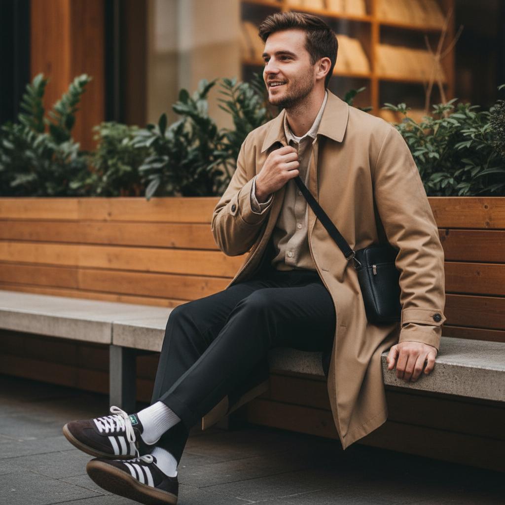 Adidas Samba OG Dark Brown Off White Gum Unisex Sneakers JR0891