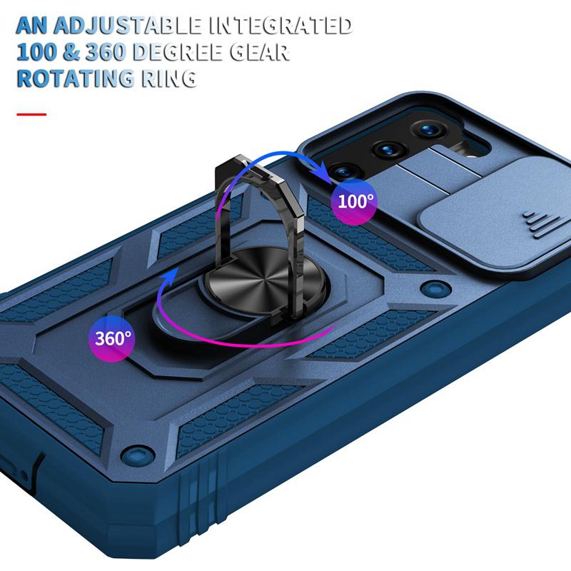 Противоударный чехол Volledige Beschermende со стандартным чехлом для Samsung iPhone Mix-Kleur Armor, резиновый чехол