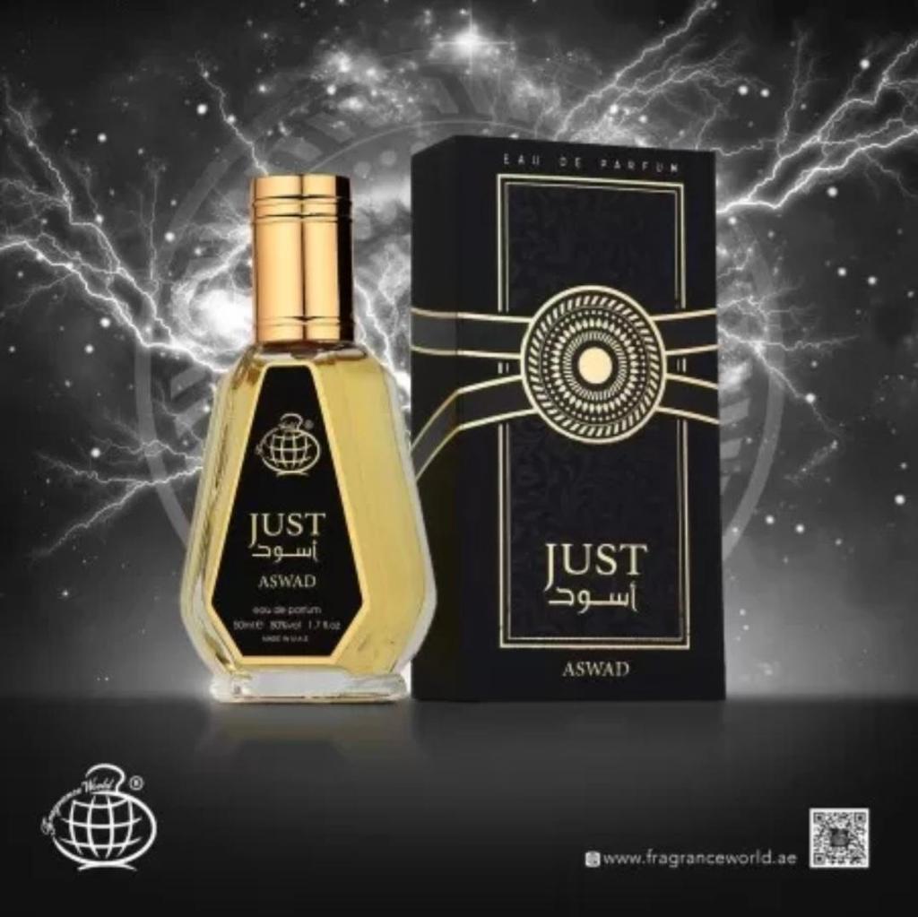 Just Aswad 50ml — Arabic Perfume from Fragrance World