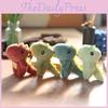 Super Soft Cute Plush Dinosaur Keychain T-rex Stuffed Animal Bag Accessory