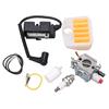 Carburetor Kit Strong Sparking Plug Air Filter Igniter Kit for C3 EL32 C3 EL18 Chainsaw for
