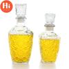 Привет креативный прозрачный стеклянный графин для виски, ликера, винных напитков, хрустальная бутылка спиртных напитков, винный графин для бара, вечерние, свадебные подарки